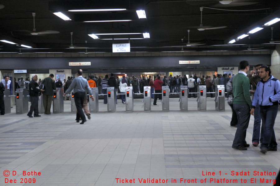 Cairo Metro Sadat station