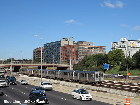 Chicago L Blue Line