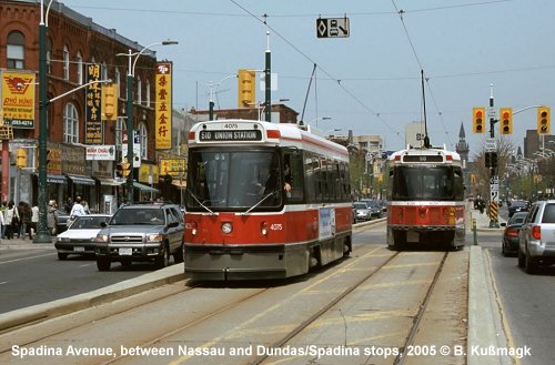 Toronto streetcar