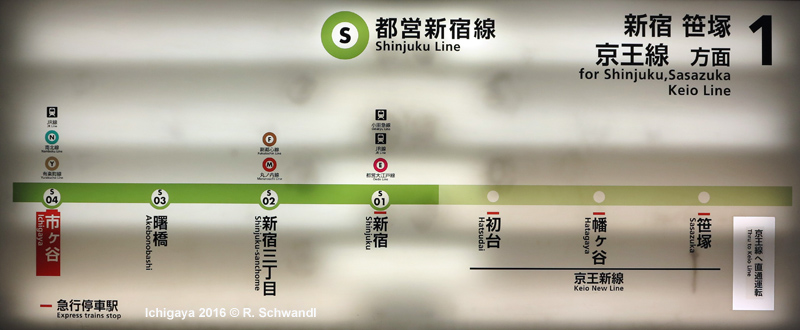 Tokyo Subway Shinjuku Line