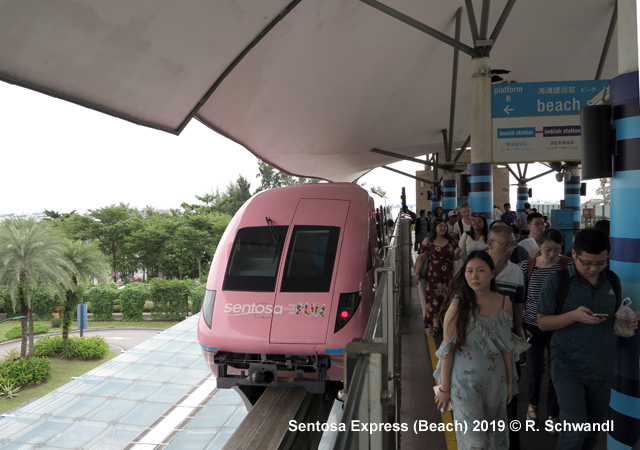 Sentosa Express monorail