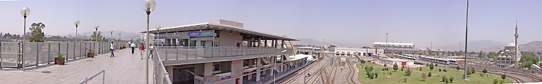 Izmir Metro depot at  Halkapinar © Serkan Avci