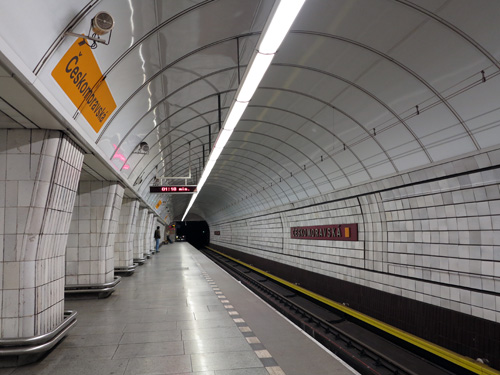 Prague Metro Line B