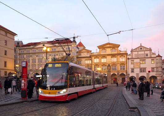 Praha tram