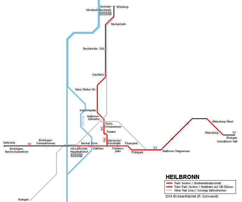 Heilbronn Stadtbahn © R. Schwandl