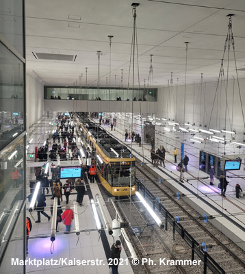 Karlsruhe tram tunnel