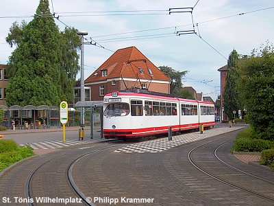 Straßenbahn Tram Krefeld