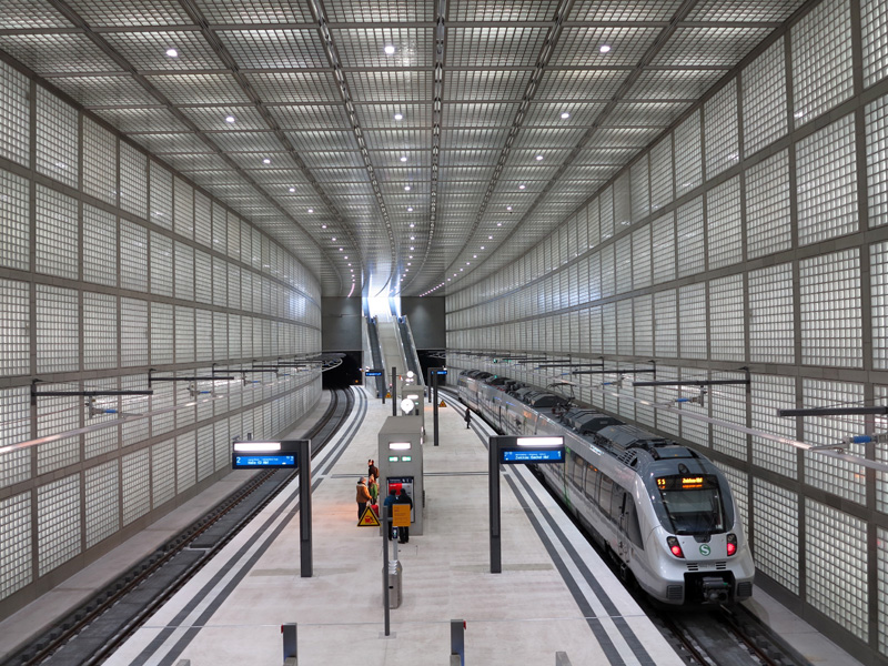 Leipzig S-Bahn City Tunnel  Wilhelm-Leuschner-Platz