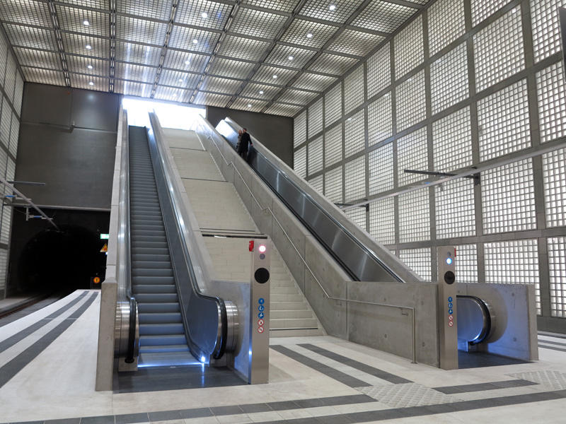 Leipzig S-Bahn City Tunnel  Wilhelm-Leuschner-Platz