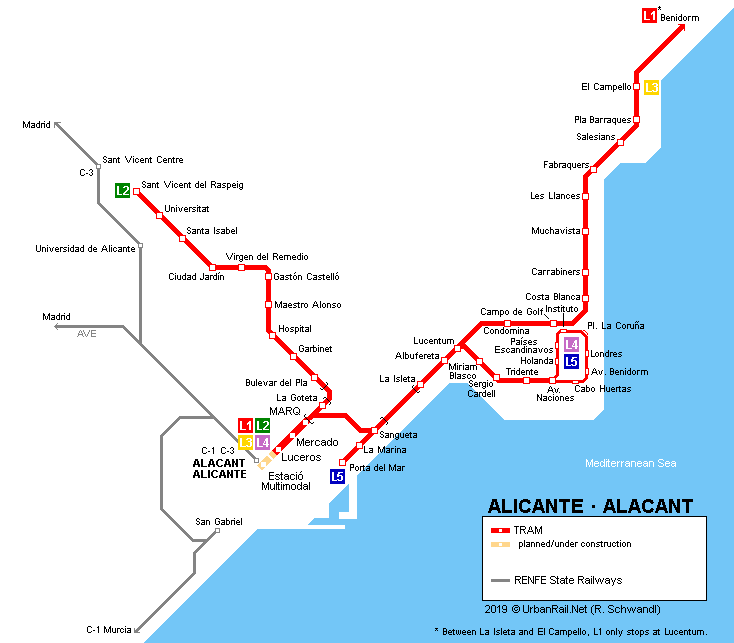 Tram Alicante