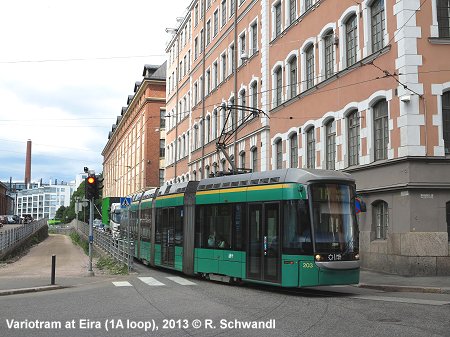 Helsinki tram straßenbahn