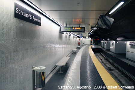 Sarzano metro station