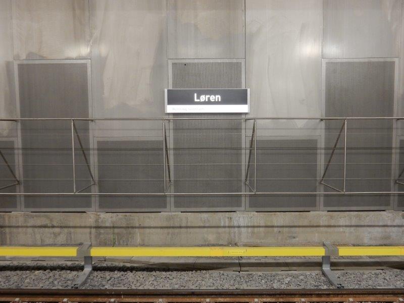 Løren metro station