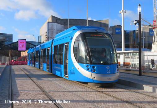 Birmingham CAF tram