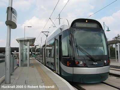 Nottingham tram